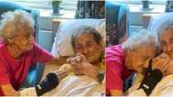 Heartwarming moment: Couple married for 66 years reunite after spending 100 days apart