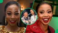 Kelly Khumalo fan cries hysterically upon meeting her, Mzansi is unconvinced: "She is a paid actress"