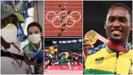 Man wins gold medal at Olympics, goes back to lady who paid his fare, appreciates her in viral video