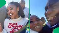 "Cupcake is a cool guy": Student greets the President as 'Mr Cupcake' before hugging him, SA amused