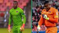 Nigerian goalkeeper Stanley Nwabali wants to leave Chippa United for a 'bigger club' next season