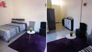 21-Year-old Johannesburg guy shares interior design of accommodation on Facebook group, netizens share feedback