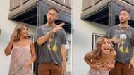 Xavier Haupt teaches his bae Nadia Jaftha how to use facial expression in viral TikTok dance