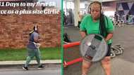 Plus size woman prepares for 1st 5km race, training video inspires Mzansi