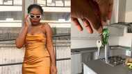 Lady celebrates bagging her own place: "Speaking this into existence for myself"