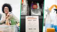 South African citizens go gag over Handy Andy promo basket for R50 at Spar: Mzansi Tiktokker shares plug