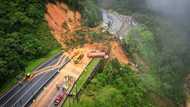 Two dead, dozens missing as landslide wipes out Brazil highway