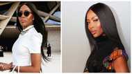 SA congratulates Naomi Campbell on becoming a mom: "Amandla"
