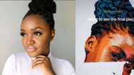 TikTok video of woman's hand-sowed portrait, netizens impressed by flawless skill: "I'd charge bands"