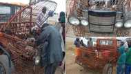 Man builds his own bakkie using metal wire, wows SA: "Amazing"