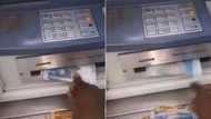 ATM suddenly swallows man's money during withdrawal, his reaction leaves Mzansi in tears of laughter