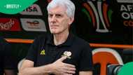 Bafana coach Broos applauds Sundowns star before Nigeria test