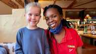 5-year-old greets old family friend at Spur and melts hearts