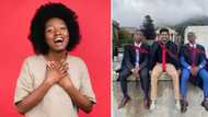 3 Young men go from being friends in 1st year to bagging degrees together, Mzansi in awe of their friendship