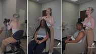 White hairdresser styles client's 4C hair into knotless braids, TikTok video gets 1.5 million views