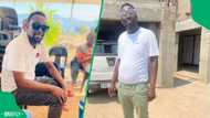 "His inner child is so happy": Limpopo dad's carefree moment with little girls melts Mzansi's hearts