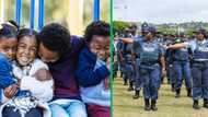 4 orphaned siblings get house built by SAPS after losing mom 9 years ago, Mzansi hearts warmed over kids