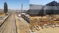 Mzansi up in arms after Soweto train station gets vandalised