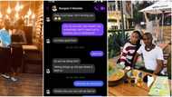 Couple who met online mark wedding anniversary with screenshot of their 1st chat, get many people talking
