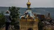 'Tears in our eyes': Ukrainians rejoice in liberated Izyum
