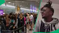 American freshly landed in South Africa for 1st time learns Mzansi manners at airport in TikTok video