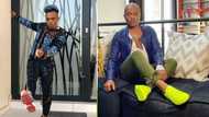 Somizi shares pics of lux stay at Sun City, claps back at trolls who dragged him for overflowing bubble bath