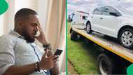 "You will bounce back": South African man shares emotional video of car being repossessed