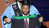 "Mama, I made it": Man celebrates bagging his Master's degree in pharmacy