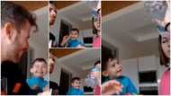 Video of baby giggling at parents making 'magic' with water goes viral