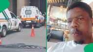 Man Shows Fidelity Van Mishap in TikTok Video, South Africa Kokes
