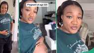 "Pregnant at 50": Woman overjoyed as she expects baby number 5, who is a boy, after having 4 girls
