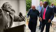 President Cyril Ramaphosa shares sweet 90th message to Archbishop Desmond Tutu