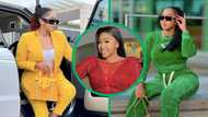Ayanda Ncwane returns to social media after a short hiatus, shows off stunning figure in cute dress