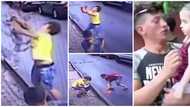 17-year-old Boy catches kid who fell from window of storey building in incredible video, people hail him