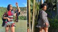 Phindile Gwala sets timelines on fire after rocking hot Zulu outfit, 'Imbewu' star leaves SA drooling