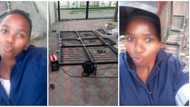 Hardworking lady shows off her welding hustle with heart-touching message, people applaud