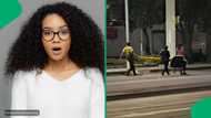 "This one takes the cake": Cape Town pharas filmed carrying a traffic light, SA astonished