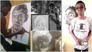 Young boy draws inspiration from artists and makes unforgettable artworks