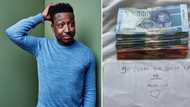 Thoughtful man gives bae R5k in R100 and R50 notes to fulfil her online shopping needs, SA has mixed feels