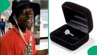 "Rather buy a car": SA finds gents’ reaction to expensive engagement rings in video funny
