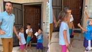 Stunned dad displays hilarious reaction after finding out wife is pregnant with baby number 5 in viral video