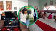 Mzansi woman's living area renovation photos goes viral for its stunning beauty