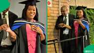 "Vision is more than just sight": Visually challenged woman graduates, inspires Mzansi