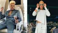 "Wuu shem" Somizi comes through with flamboyant, colourful hairstyle, SA thinks he's slaying