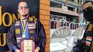 Van Vicker: Actor completes university as best student 26 years after completing school, photos drop