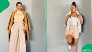 Viewers were captivated by a South African woman rocking and nailing Mr Price outfits
