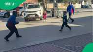 Engen petrol attendants tossing rugby ball with kids in video touch South Africa