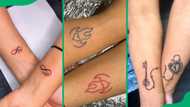 15 cute soulmate matching couple tattoos for eternal love