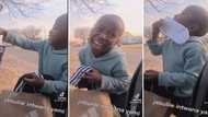 Little boy reacts to gift in the cutest way possible, Mzansi gets in on the heart-warming video