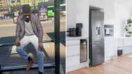 Young man beams over new fridge: Adulating moment has other Mzansi citizens sharing their pride and joy